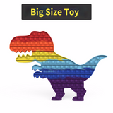 Big Size Fidget Toys Pop It Dinosaur Ice Cream Butterfly Pop It