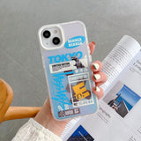 Photochromic Phone Case Laser Phone Case iPhone 12promax Fashion Brand Phone Case Drop-Resistant 11 for iPhone 13