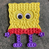 SpongeBob Pop It Minions Pop It SpongeBob Fidget Toys