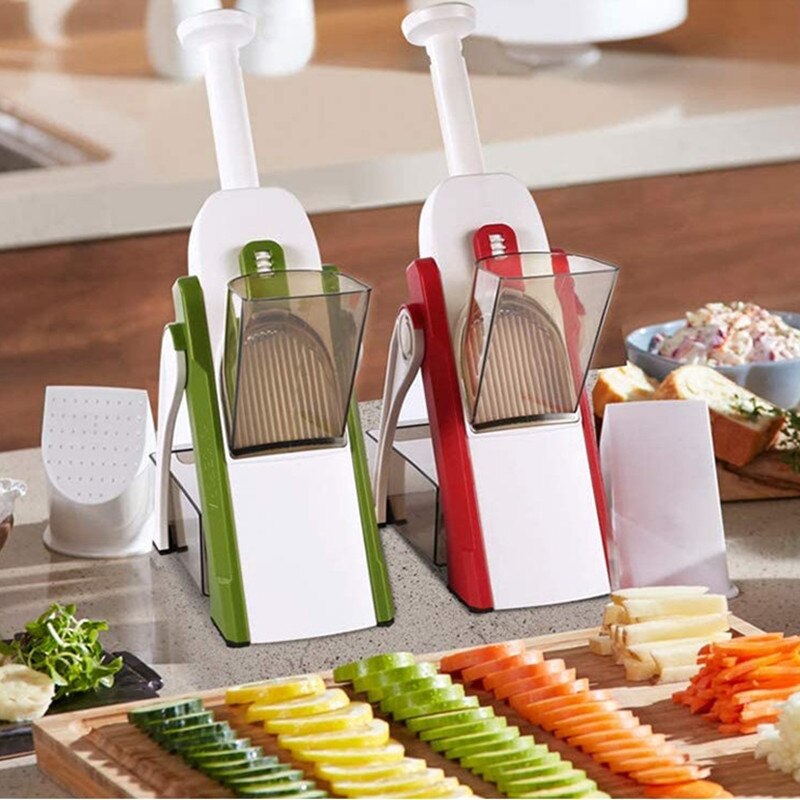 Shredder Cutter Stainless Steel Portable Manual Vegetable Slicer – Kitchen  Groups