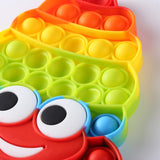 New Hermit Crab Bubble Fidget Toy Pop It 4 Colors