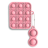 Relive Stress Pop Mini Cute AirPods Cover Case Fidget Toys Pop Bubble Silicone Shockproof Case