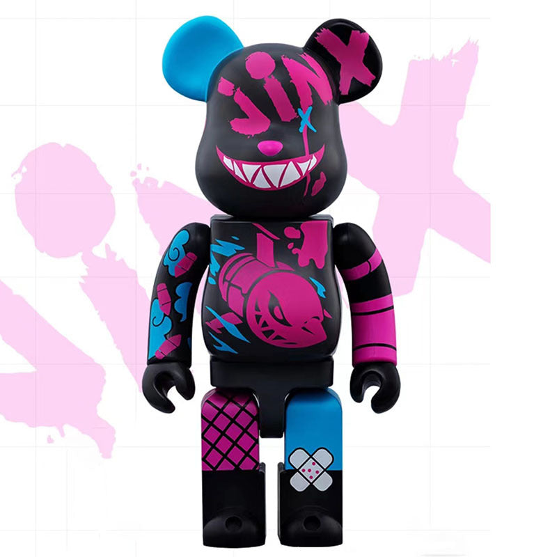 Colorful BearBrick 400% Bear Toy