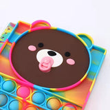 Bear Fox A5 Notebook Pop Bubble