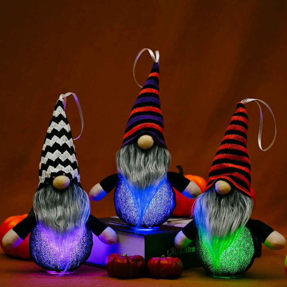 3 Colors Luminous Halloween Doll Halloween Decoration Rudolph Doll