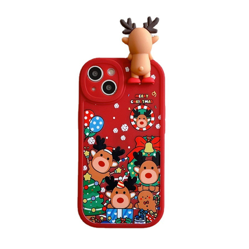 Christmas Phone Case Santa Phone Case Elk Phone New Year Phone Case Christmas Gift