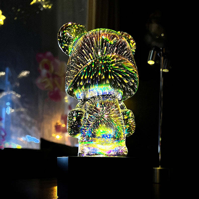 Luminous Bear Lamp Atmosphere Lamp Table Lamp Meteor Nightlight Gift