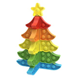 Santa Pop It Christmas Tree Pop It Castle Fidget Tetris